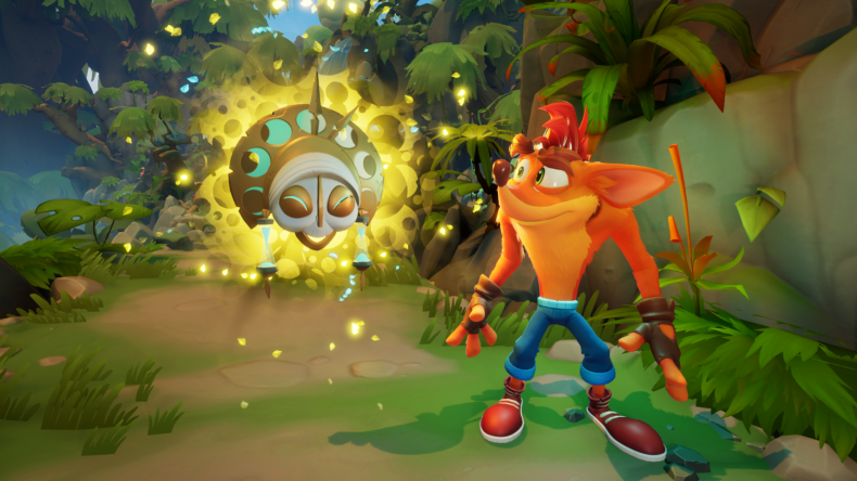 crash 4 time mask