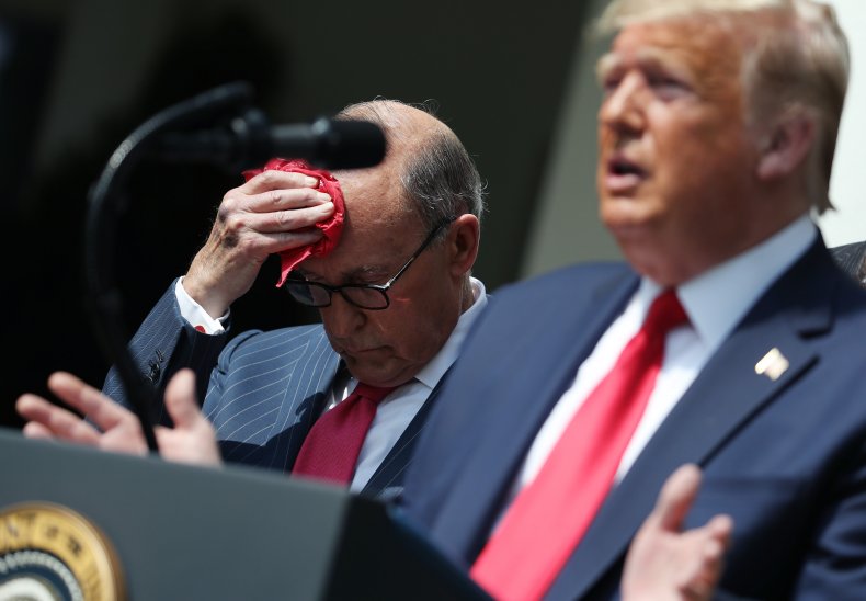 larry kudlow trump second stimulus