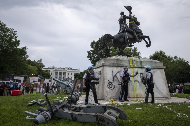 andrew jackson statue