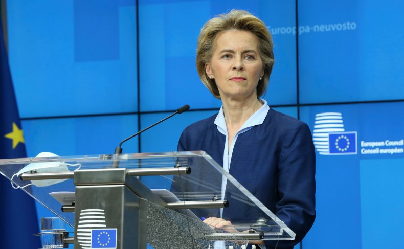 EU Commission President Ursula von der Leyen