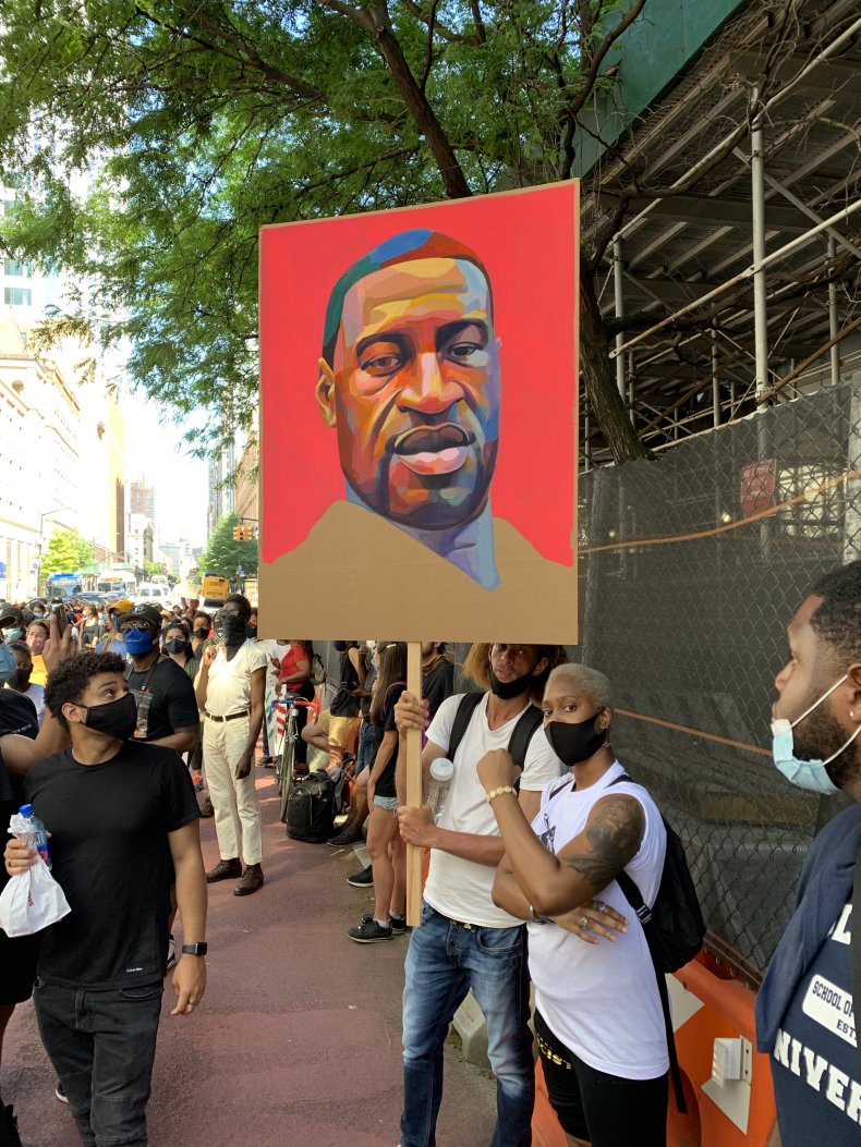 @artistsforgeorge sign