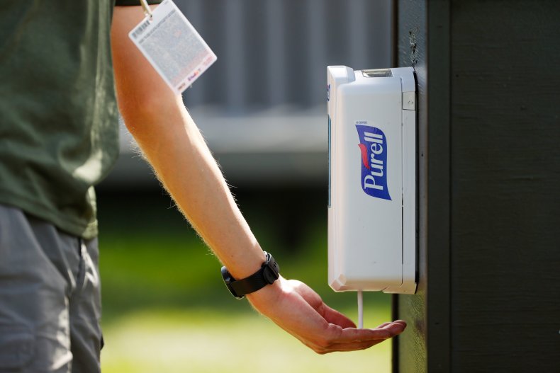 Purell hand sanitizer