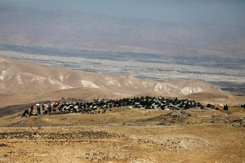 Israeli "settlement" in the Jordan Valley