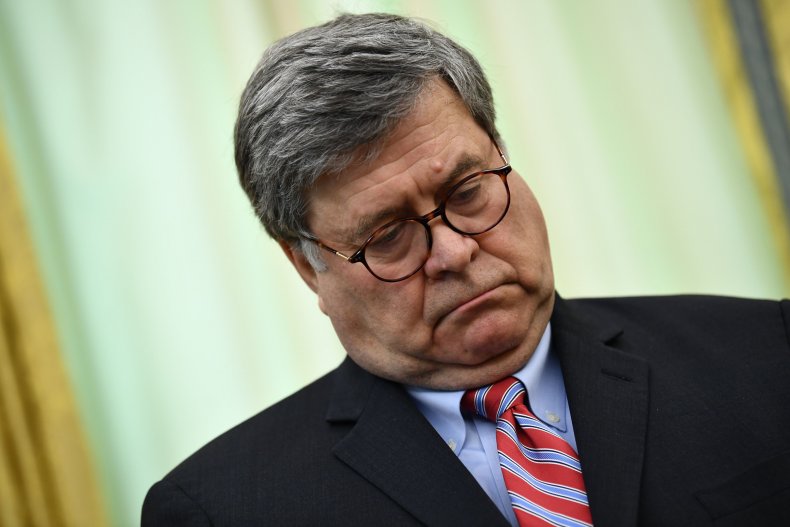 william barr, attorney general