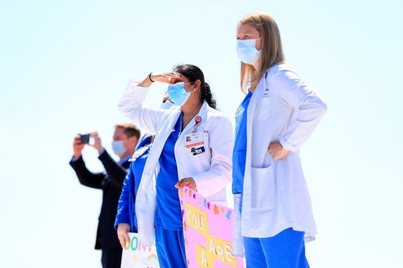 Dallas, Texas, hospital staff May 2020 Dallas, Texas, hospital staff May 2020