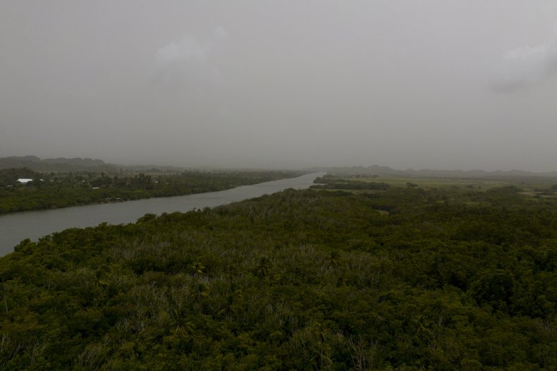 Saharan dust, San Juan, Puerto Rico