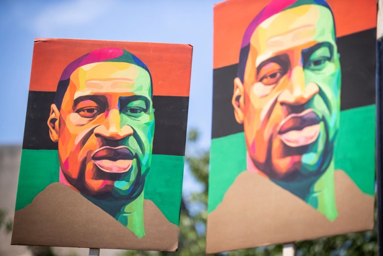 George Floyd Protest Placards