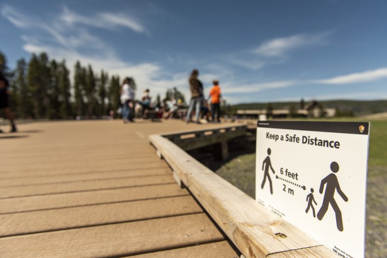 Yellowstone National Park, Wyoming, June 2020