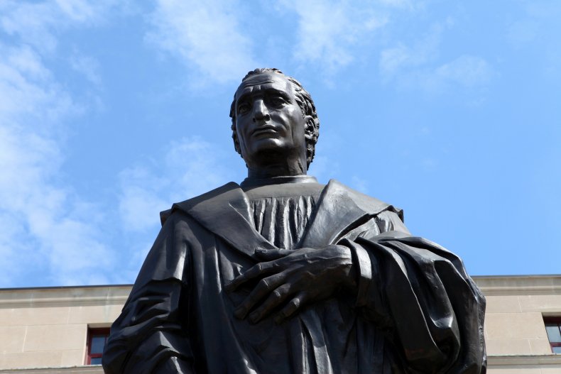 Christopher Columbus Statue