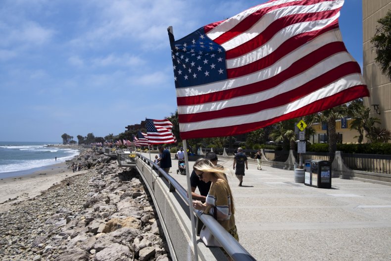 Beachfront, Ventura, California, May 2020