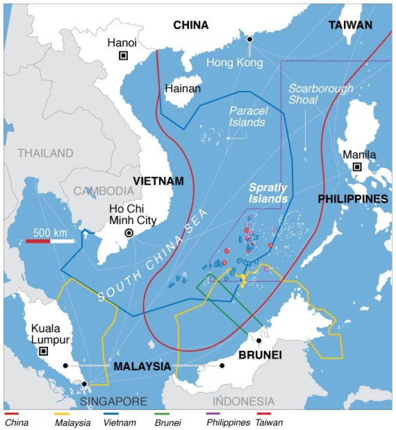 south, china, sea, claims, dispute