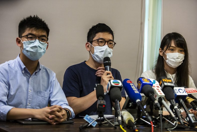 China, Hong Kong, Demosisto, national security law