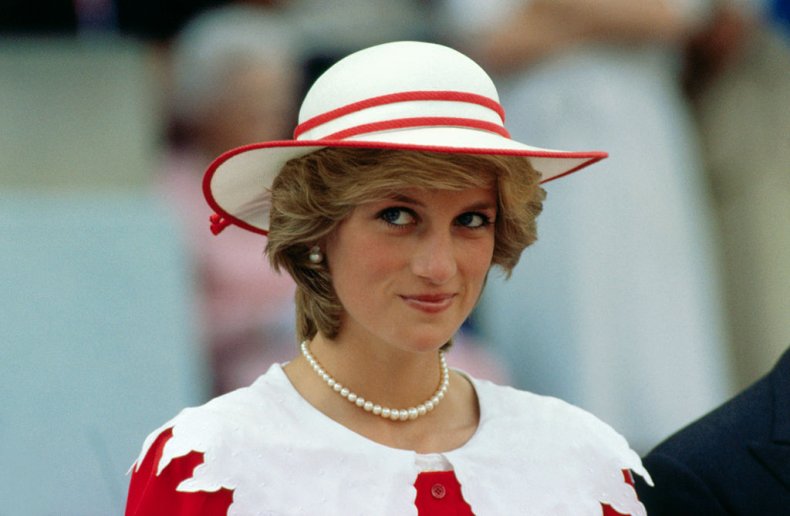 Princess Diana Visits Canada