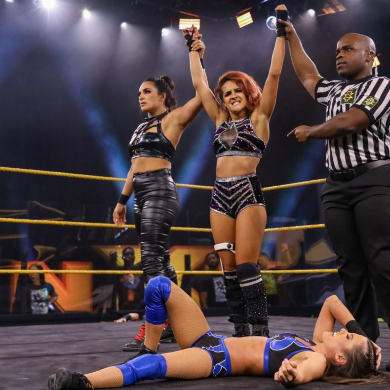 wwe nxt dakota kai raquel gonzalez