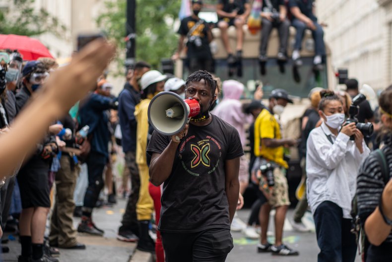CHAZ Protester