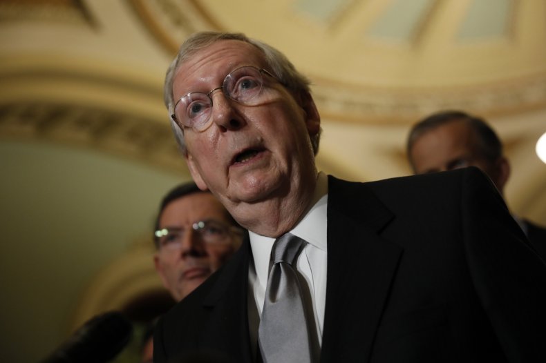 Senate Majority Leader Mitch McConnell