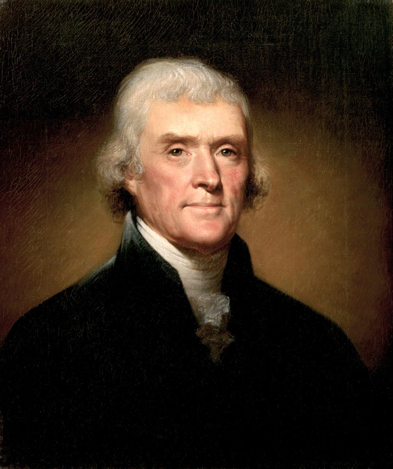 Painting of Thomas Jefferson