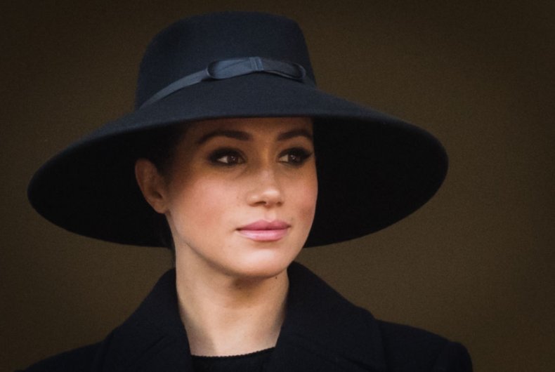Meghan Markle at the Cenotaph for Remembrance