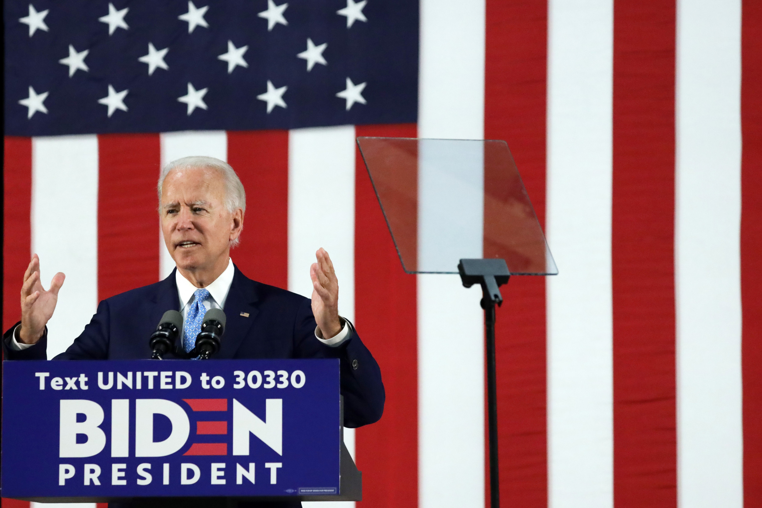 Biden Criticizes Trump's Victory Lap on Strong Jobs Report As Millions