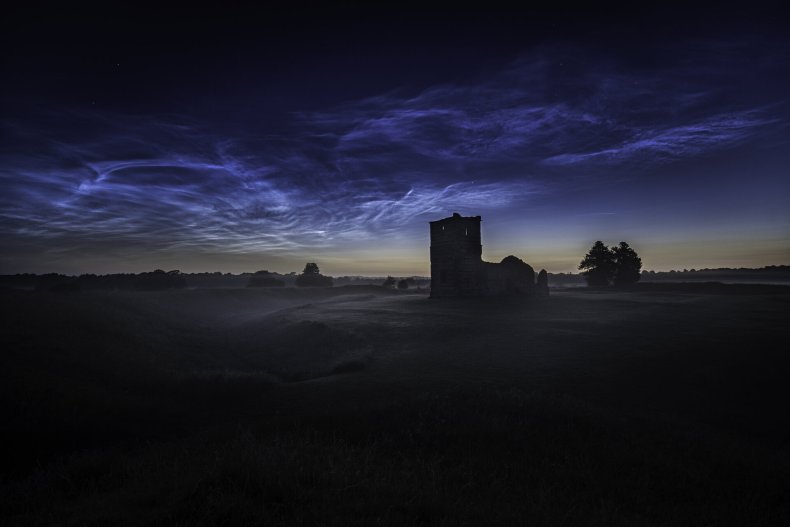 noctilucent clouds