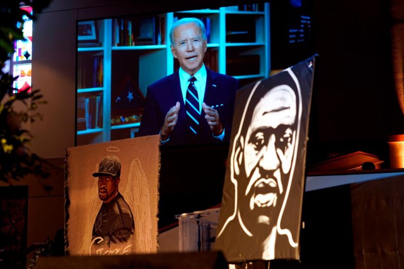 Joe biden George Floyd