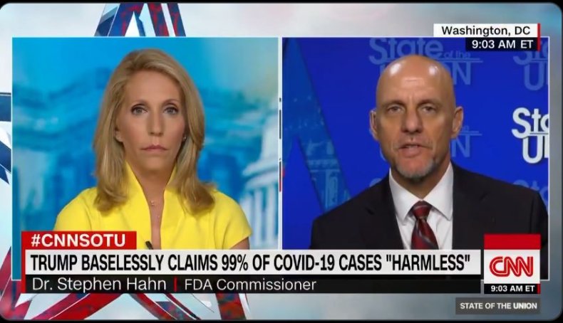 fda commissioner coronavirus cnn response