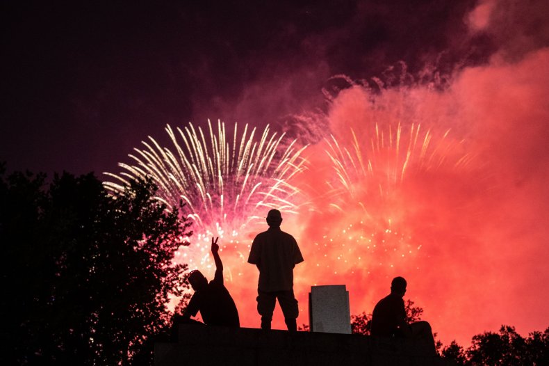 Washington D.C. July 4 fireworks 2020