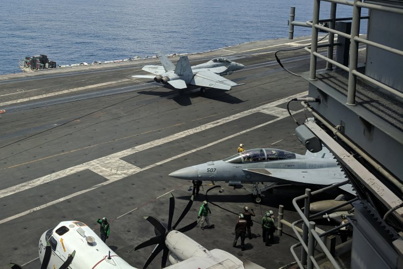 South China Sea US drills