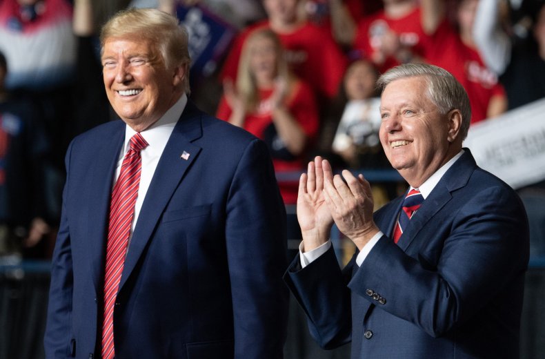 lindsey graham donald trump confederate