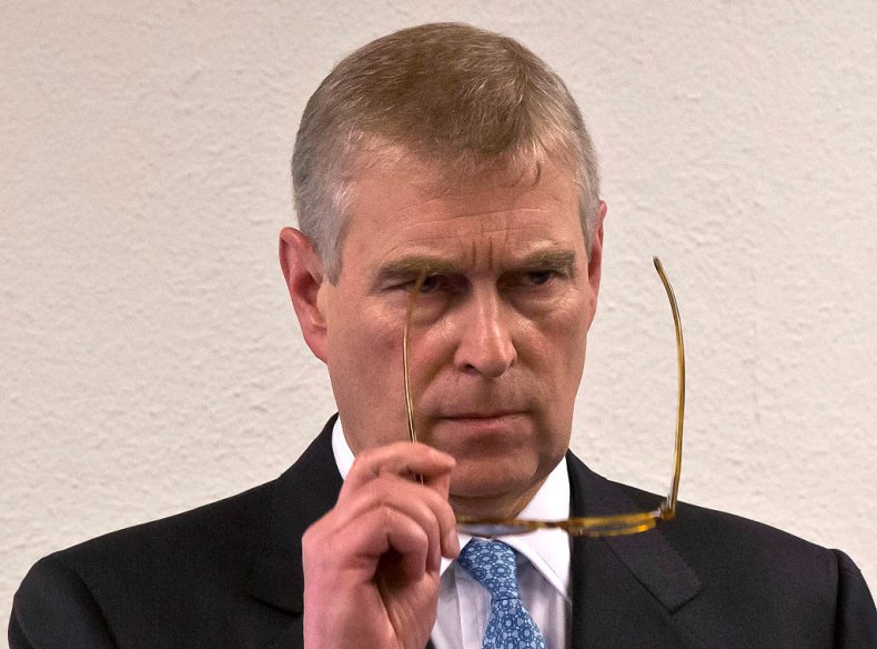 Prince Andrew at the World Economic Forum