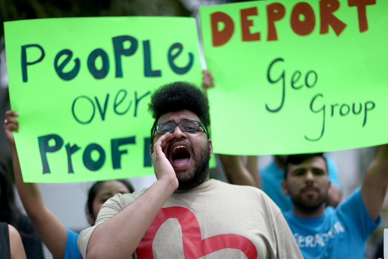 GEO Group protest