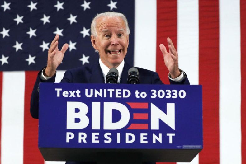 Joe Biden in Wilmington, Delaware