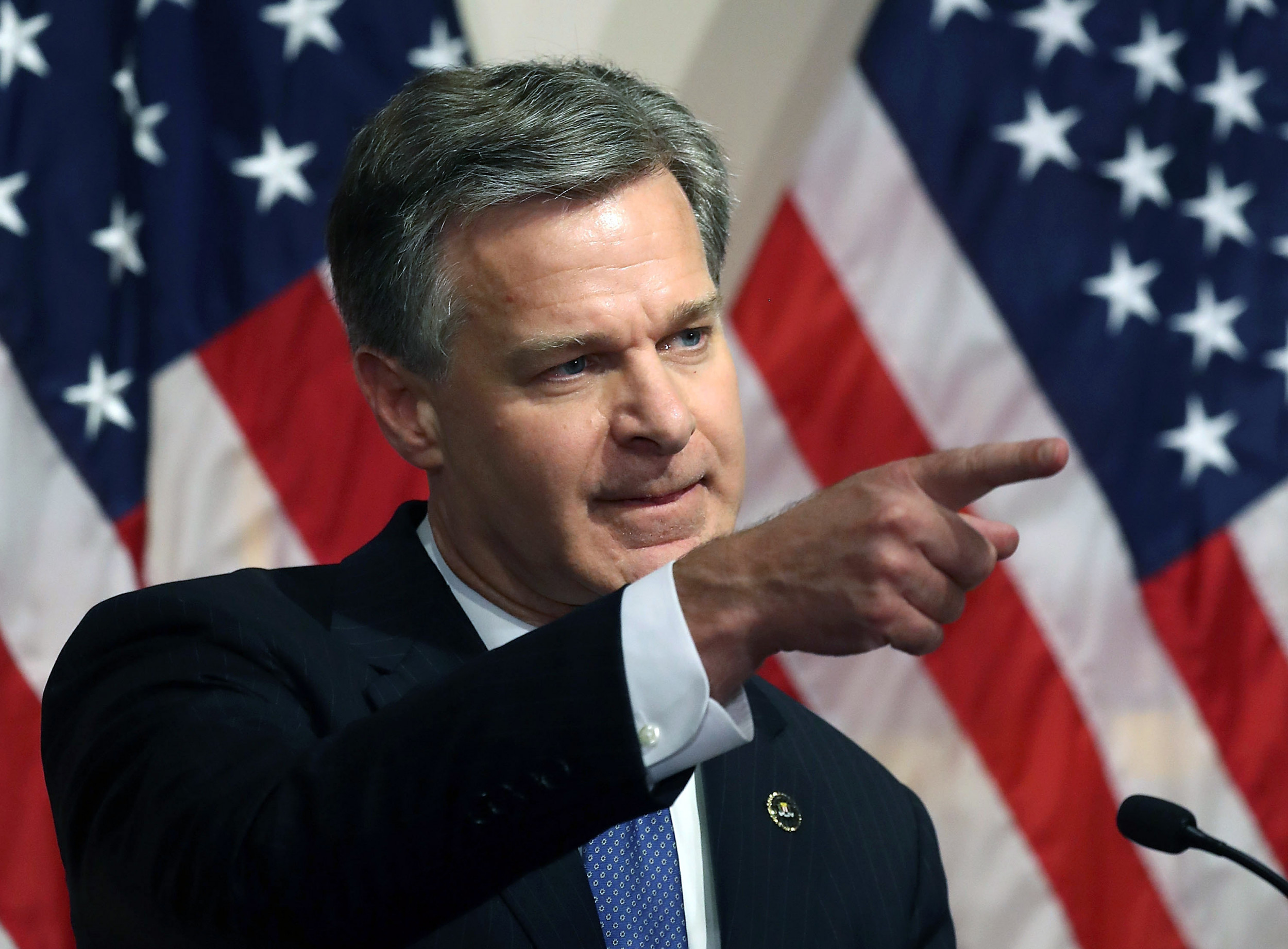 FBI Director Says Greatest Long Term Threat To U S Is Chinese Government   Christopher Wray 