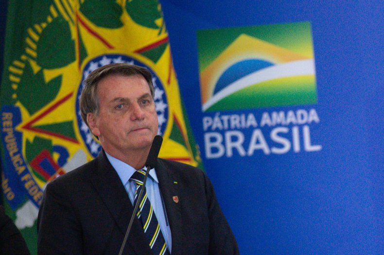 Presidente del Brasile, Jair Bolsonaro