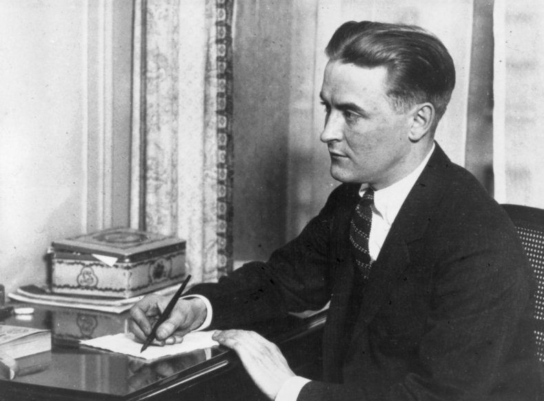 F. Scott Fitzgerald, author of "The Great