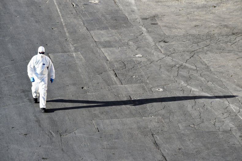 Hazmat suit