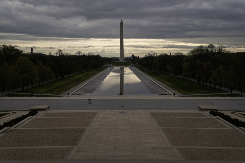 National Mall during coronavirus