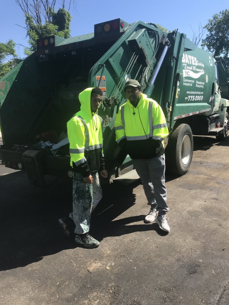 Garbage collection, work, trash collection