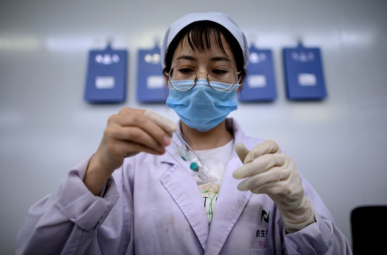 China lab coronavirus vaccine June 2020