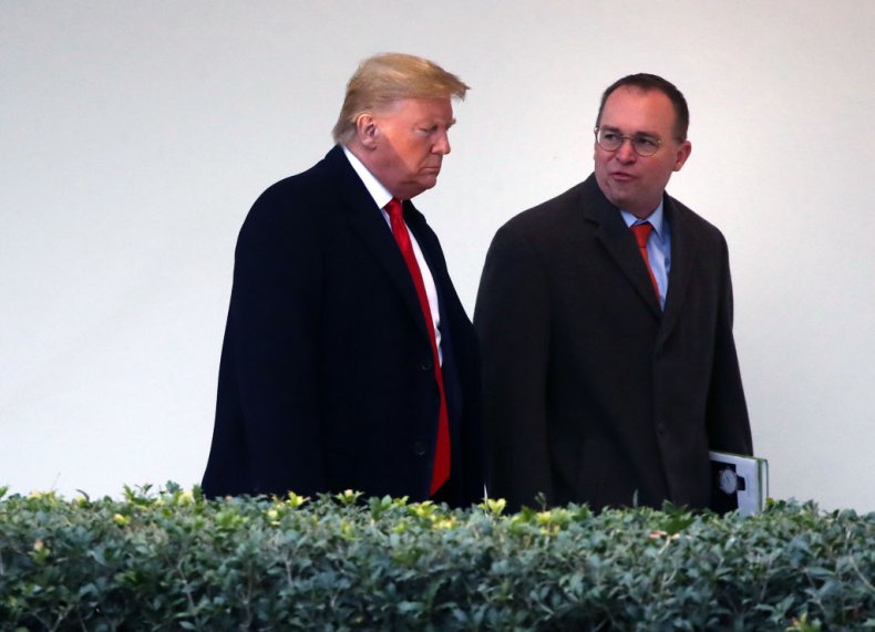 Trump and Mulvaney