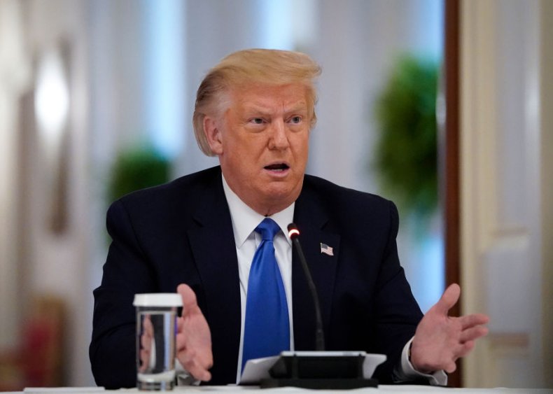 Donald Trump on July 13, 2020