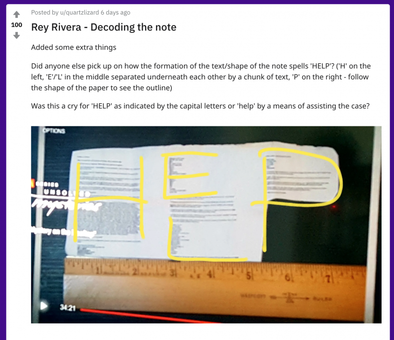 unsolved mysteries reddit