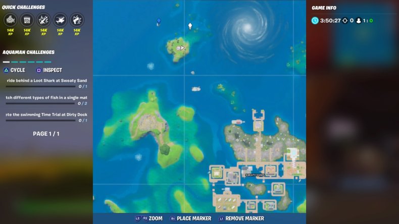 fortnite trident location 2