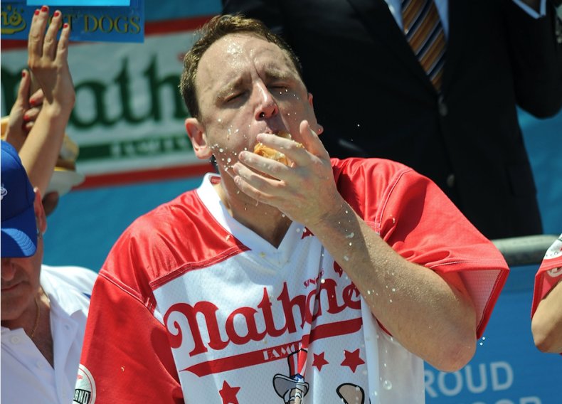 Joey Chestnut, Nathans Famous 4 July, getty 