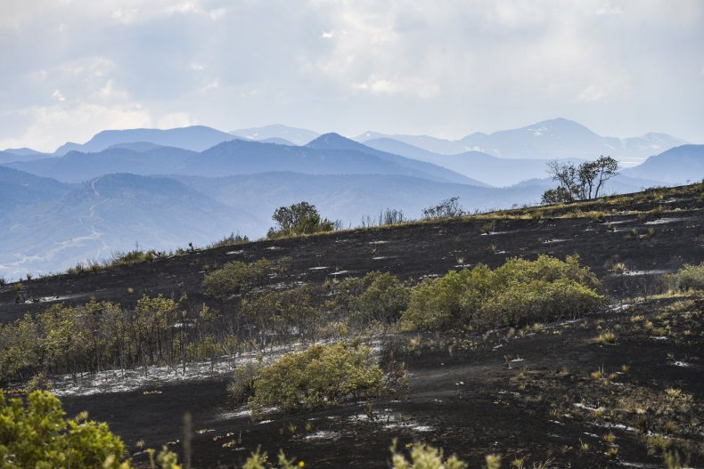 Colorado, wildfire, June 2020