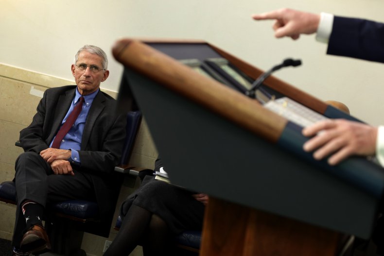 Fauci says public should trust 'medical authorities'