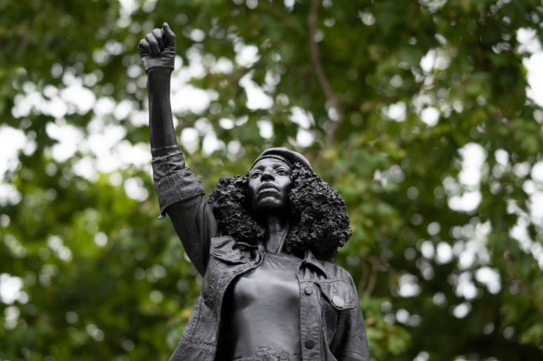 Jen Reid Statue in Bristol