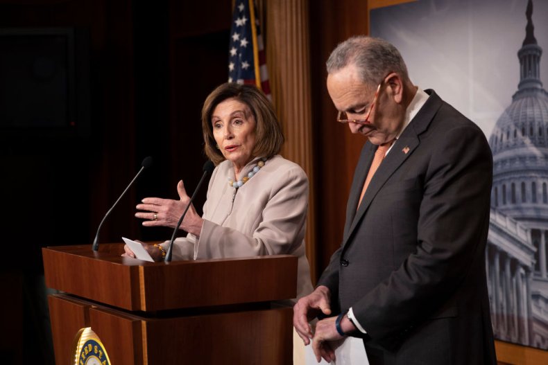 Nancy Pelosi and Chuck Schumer