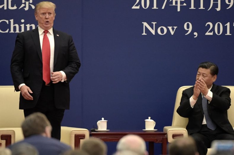 Donald Trump and Xi Jinping Donald Trump and Xi Jinping