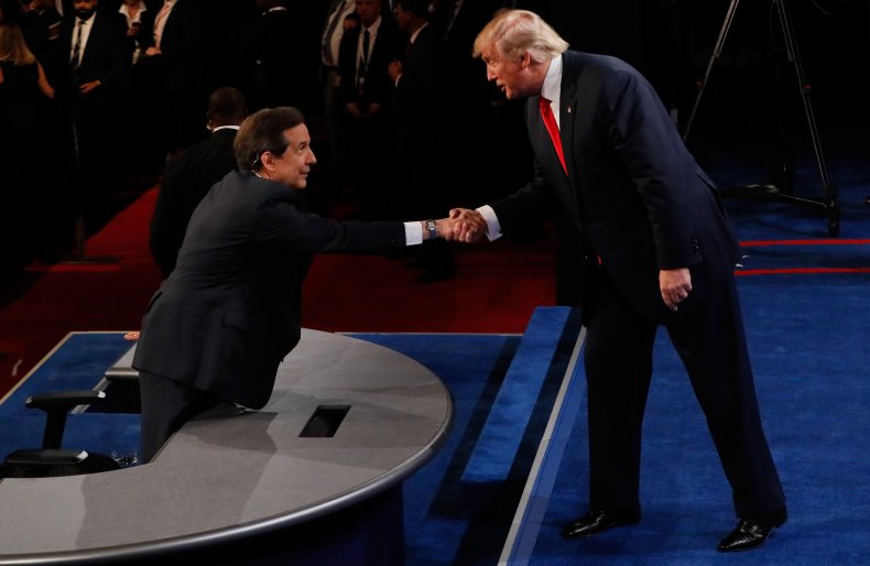 Chris Wallace and Donald Trump